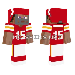 Chiefs Color 25 Minecraft skin