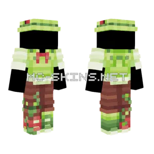 Chikorita Ob Minecraft skin