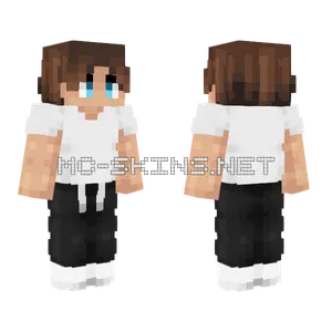 Chill Summer Fashion Minecraft skin