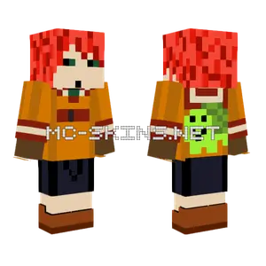 Chise Hatori Turtle Minecraft skin