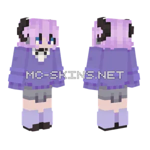 Chloe The Goat Minecraft skin