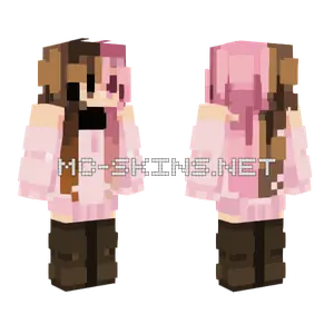 Chocolate Covered Raspberries Minecraft skin