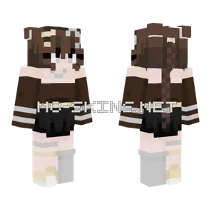 Chocolate Dipped Stars Minecraft skin