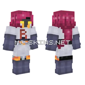Chris But Jessie Minecraft skin