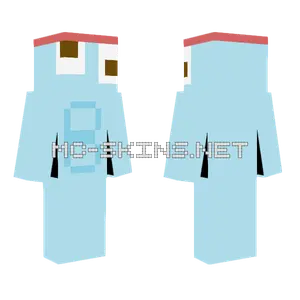 Christmas Blobby Minecraft skin