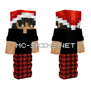 Christmas Boy Duo Minecraft skin
