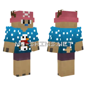 Christmas Chopper Minecraft skin