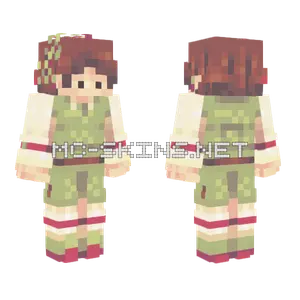 Christmas Gift Under Tree Minecraft skin