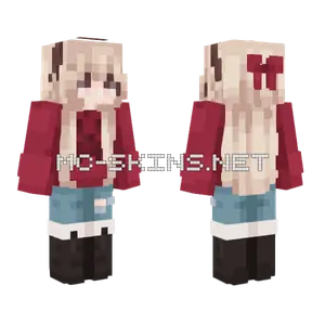 Christmas Girl Minecraft skin