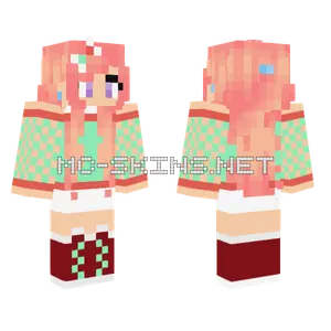 Christmas Girl Minecraft skin