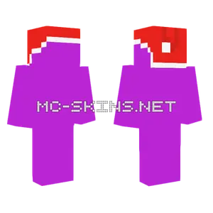 Christmas Hat Template Minecraft skin