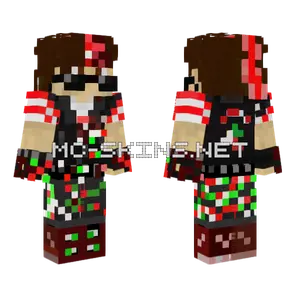 Christmas Joel Smallishbeans Minecraft skin