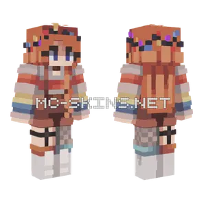 Christmas Lights Skin Minecraft skin