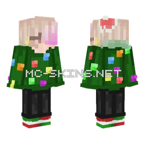 Christmas Partner Skin Minecraft skin