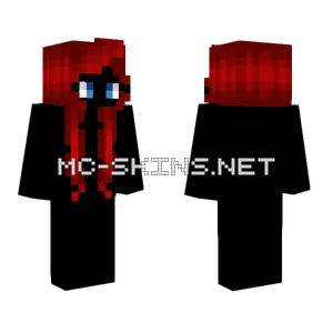 Christmas Ruby Red Hair Minecraft skin
