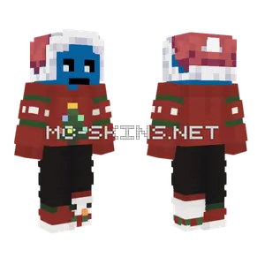 Christmas Snowman Skin Minecraft skin