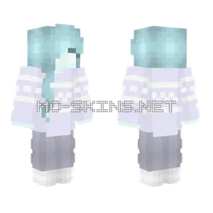 Christmas Spirit Female Minecraft skin