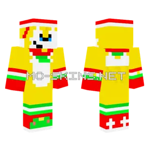 Christmas Tails V2 Minecraft skin