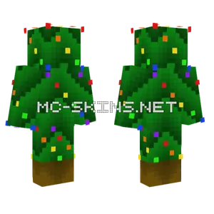 Christmas Tree Minecraft skin