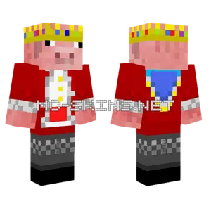 Chubby Technoblade Minecraft skin