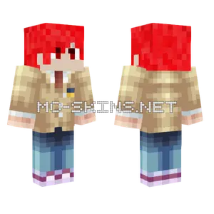Ciliogamer Twin Brother Artwork Minecraft skin
