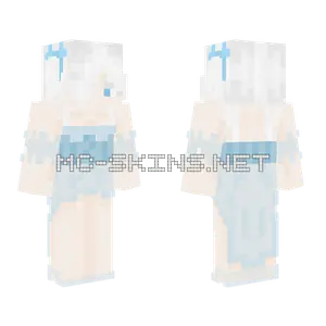 Cinderella Glass Princess Minecraft skin