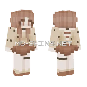 Cinnamon Cream Girl Minecraft skin