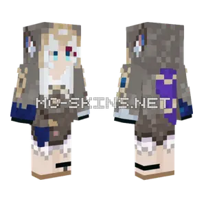 Cipher HSR Minecraft skin
