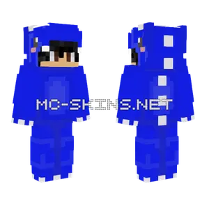 Cipplayz Blue Outfit Minecraft skin
