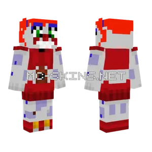 Circus Baby Minecraft skin