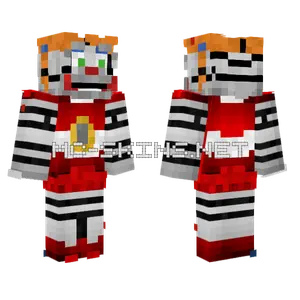 Circus Baby Minecraft skin