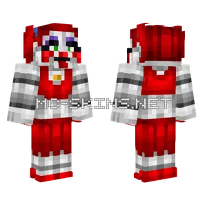 Circus Baby Skin Minecraft skin