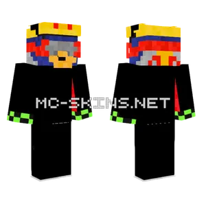 CJ Nowy Kask Ty Minecraft skin