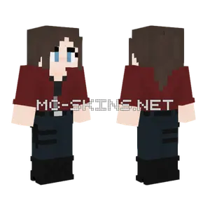 Claire Redfield Minecraft skin