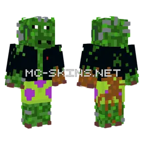 Clappinstein Green Creeper Minecraft skin