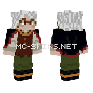 Clarence Carpenter V3 Minecraft skin