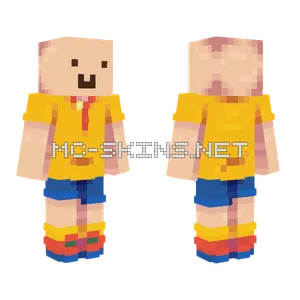 Classic Caillou Remake Minecraft skin