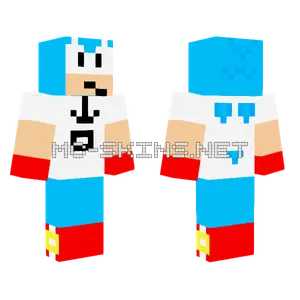 Classic Sonic Requests Minecraft skin