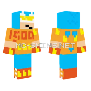 Classic Sonic Skin Minecraft skin