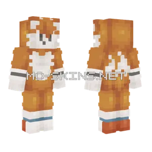 Classic Tails Alt Colors Minecraft skin