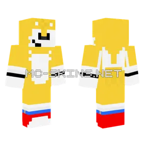 Classic Tails V3 Minecraft skin