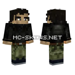 Claude Speed Minecraft skin
