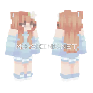 Clear Skies Girl Minecraft skin