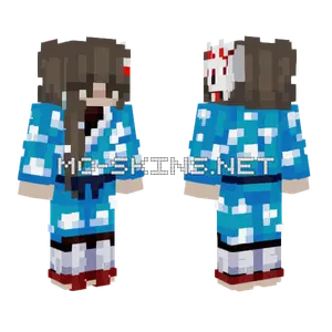 Cleo Tanjiro Minecraft skin