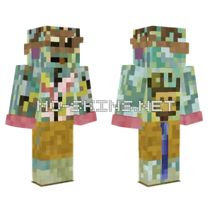 Clickety Ocean Dweller Minecraft skin