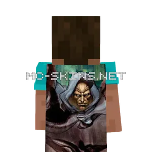 Cloak cape, outside and lining