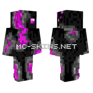 Cloaked Amethyst Minecraft skin