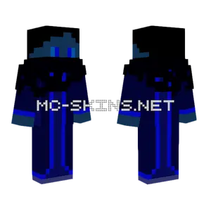 Cloaked Blue Warrior