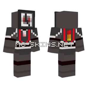 Clock Bot Service New Model Minecraft skin