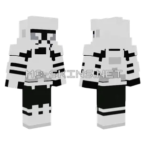 Clone Trooper Drive Tank Minecraft skin